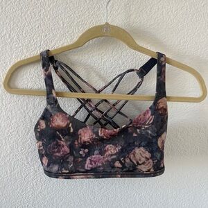 lululemon athletica Floral Print Bra